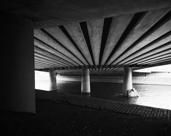 Interior of bridge