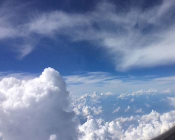 Clouds in sky