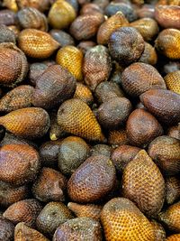Full frame shot of blueberries