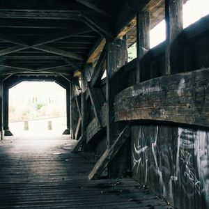 Interior of old building