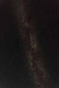 Low angle view of star field at night