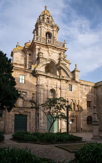 Low angle view of building against sky