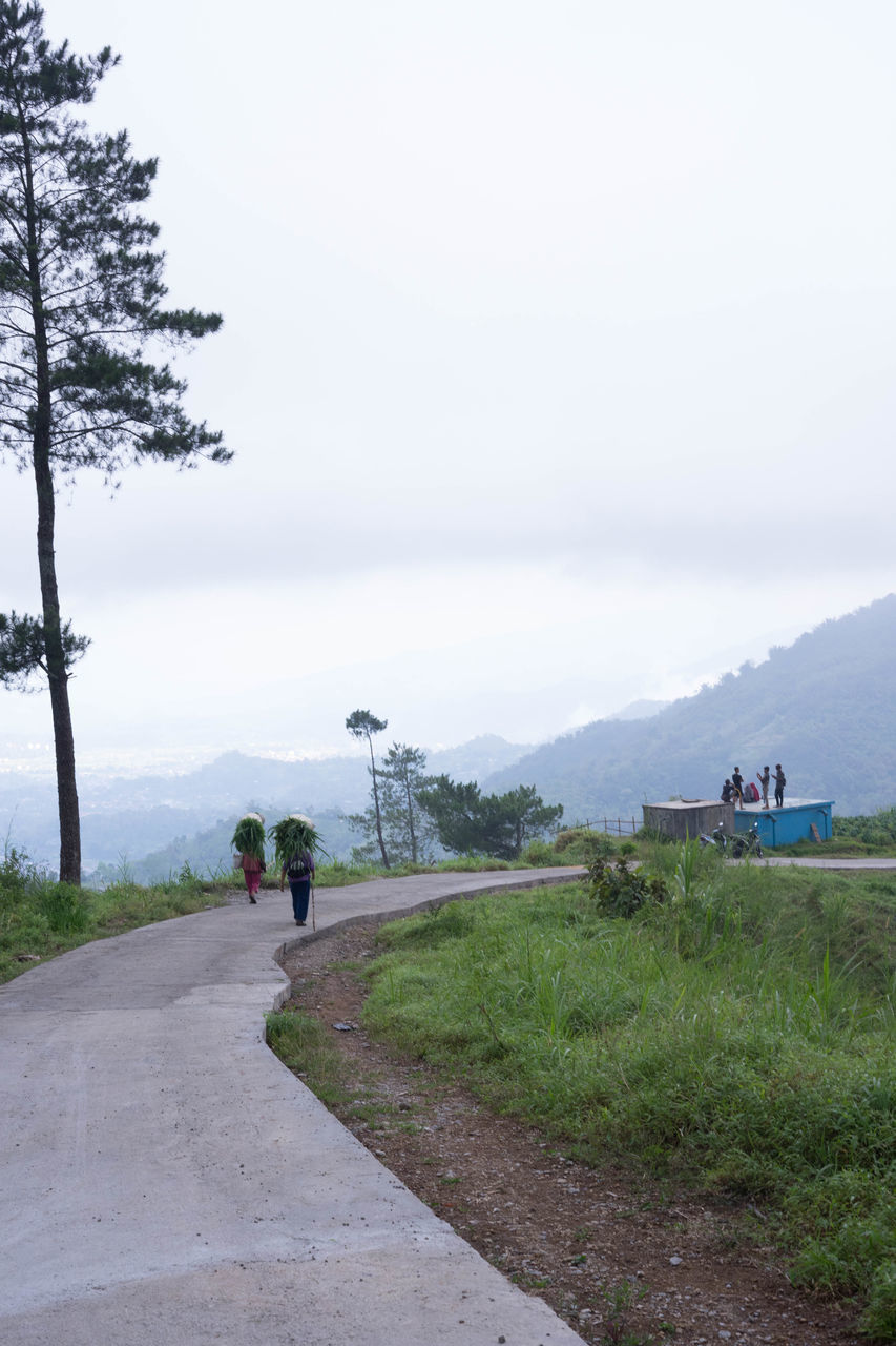 GROUP OF PEOPLE ON ROAD