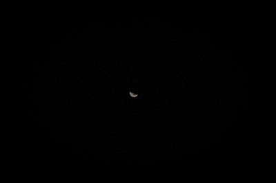 Low angle view of stars in sky at night