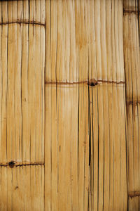 Full frame shot of wooden wall