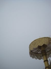 Low angle view of built structure against sky