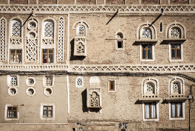 Full frame shot of historic building