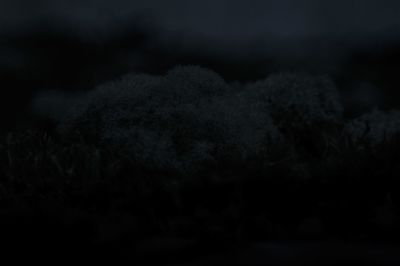 Full frame shot of black sky at night