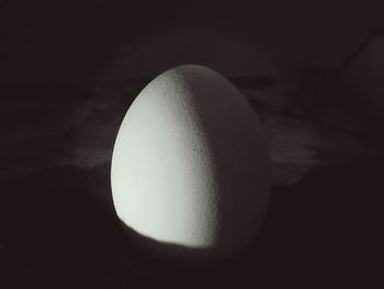 Moon in dark background