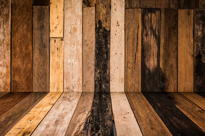 View of wooden floor