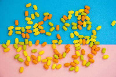 large group of objects