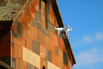 Low angle view of building against sky