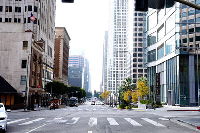 Street amidst buildings in city