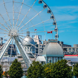 Ferris wheel against sky