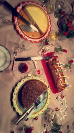 Close-up of multi colored wall