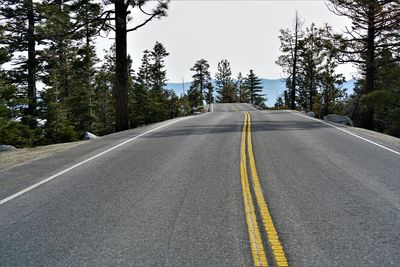 Road above the clouds 