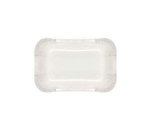 Close-up of empty object over white background