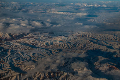 High angle view of landscape 