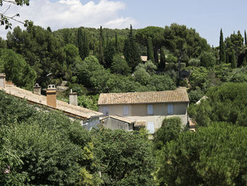 Le castellet and la seyne in france