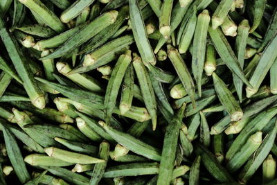 Full frame shot of vegetables for sale at market