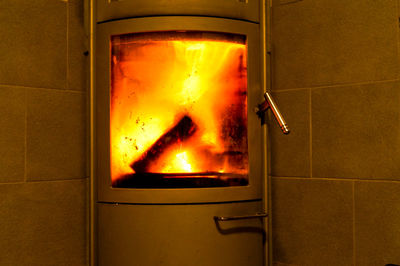 Close-up of fire