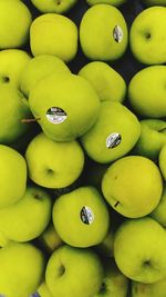 Full frame shot of fruits