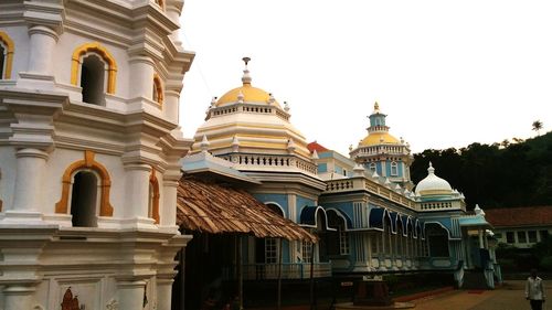 Low angle view of historical building