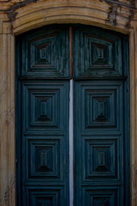 Full frame shot of closed door