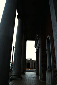 Low angle view of building against sky