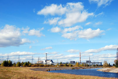 Remains of the nuclear reactors at chernobyl in ukraine