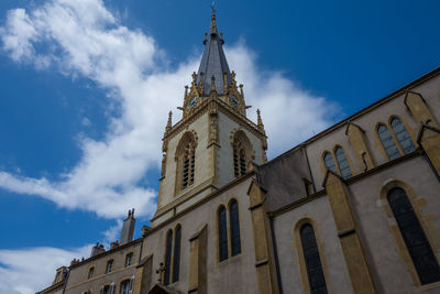 Low angle view of st martin church against sky