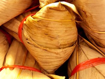 Full frame shot of bread for sale
