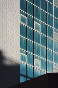 Low angle view of modern building