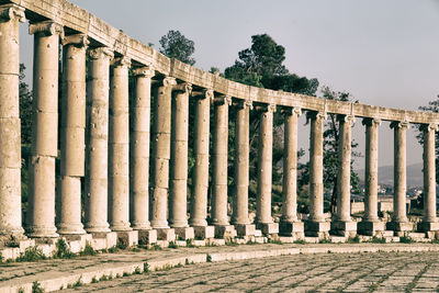 Exterior of historical building against sky