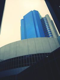 Low angle view of modern building