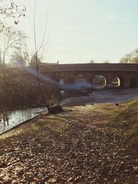 Close-up of car against sky