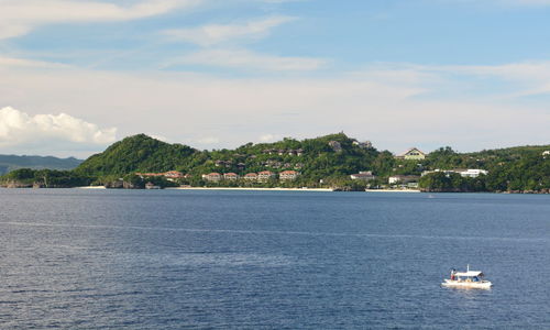 Boracay coastline. aklan. western visayas. philippines