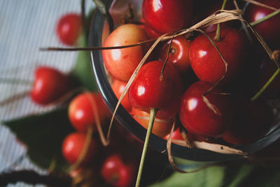 Close-up of cherries