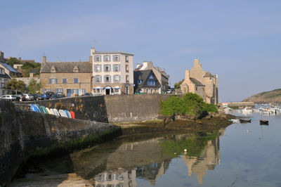 Buildings at waterfront
