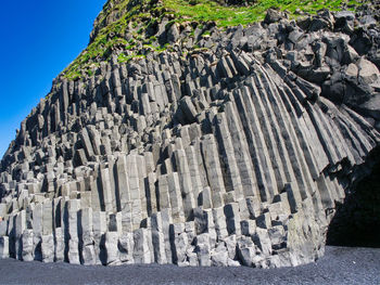 View of rock formations