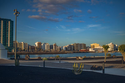 Buildings in city