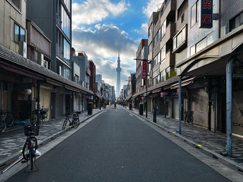 People walking on street in city