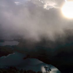 Scenic view of storm clouds in sky