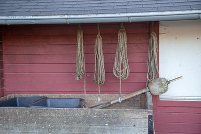 Low angle view of old building