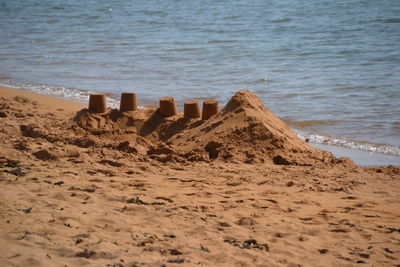 Scenic view of beach