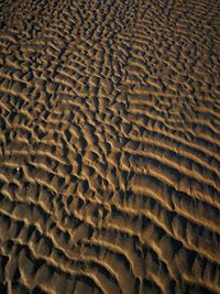 Full frame shot of sand