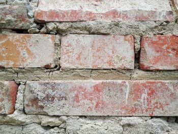 Full frame shot of brick wall