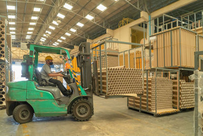 Man working in factory