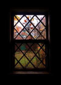 Close-up of window