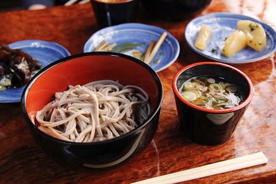 Close-up of food in bowl